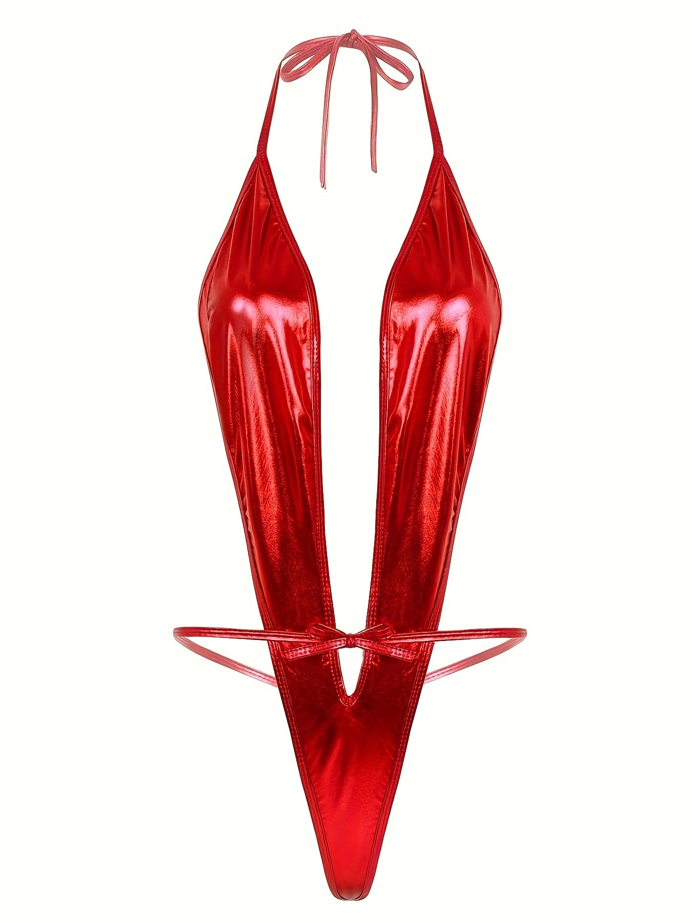 Women's Seductive Solid Bodysuit for Women Black Lace Stretch Fabric