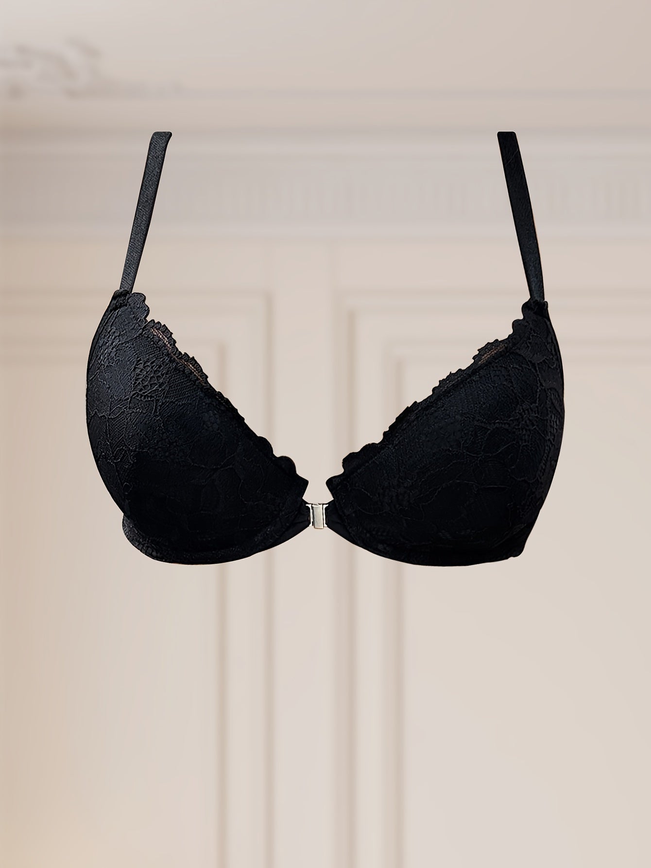 Women's Lace Underwire Push-Up Bra Sexy Comfortable Lingerie