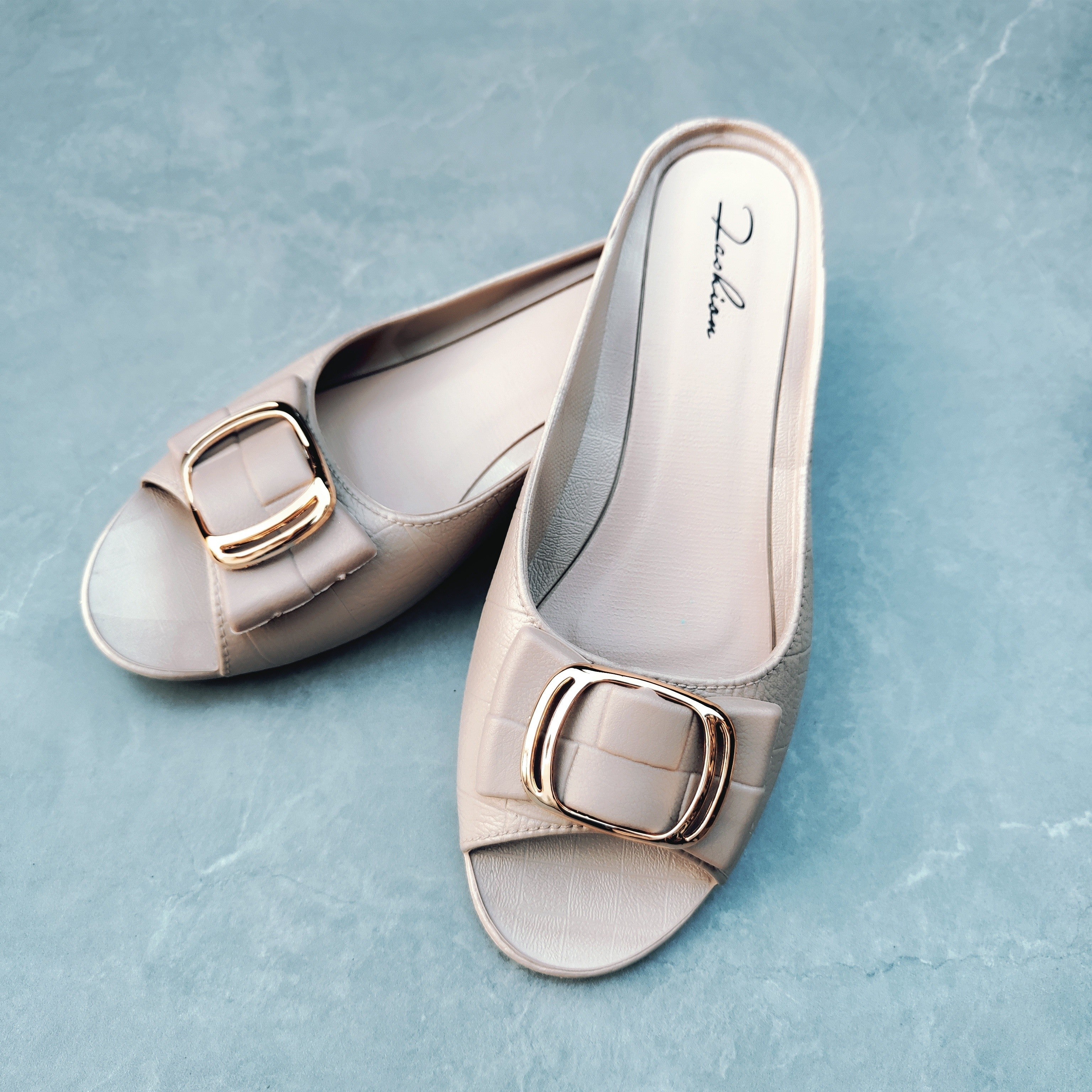 Женские платформенные сандалии на Slip On, туфли на танкетке, летние, удобные, легкие