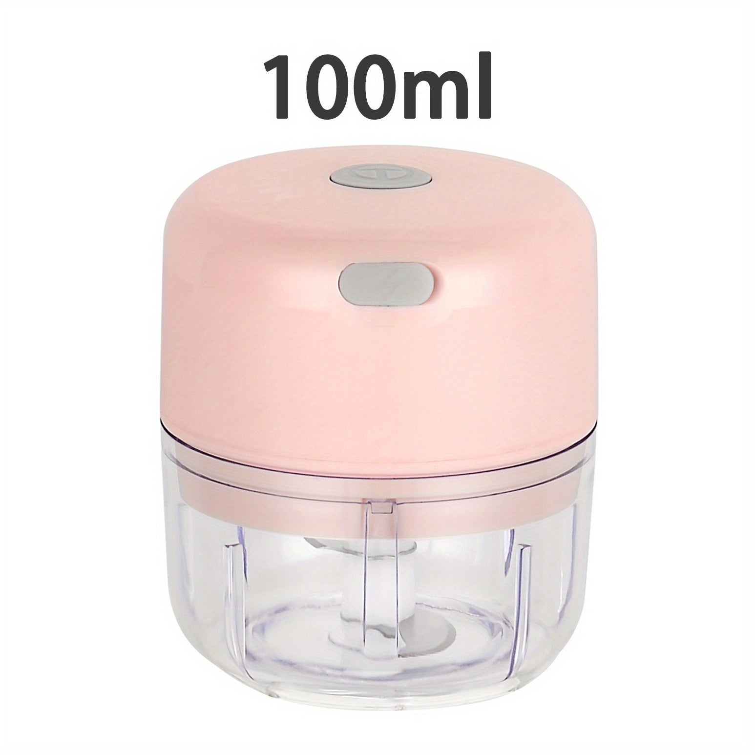 Portable Electric Mini Garlic Chopper 100/250ML Rechargeable Kitchen Gadget