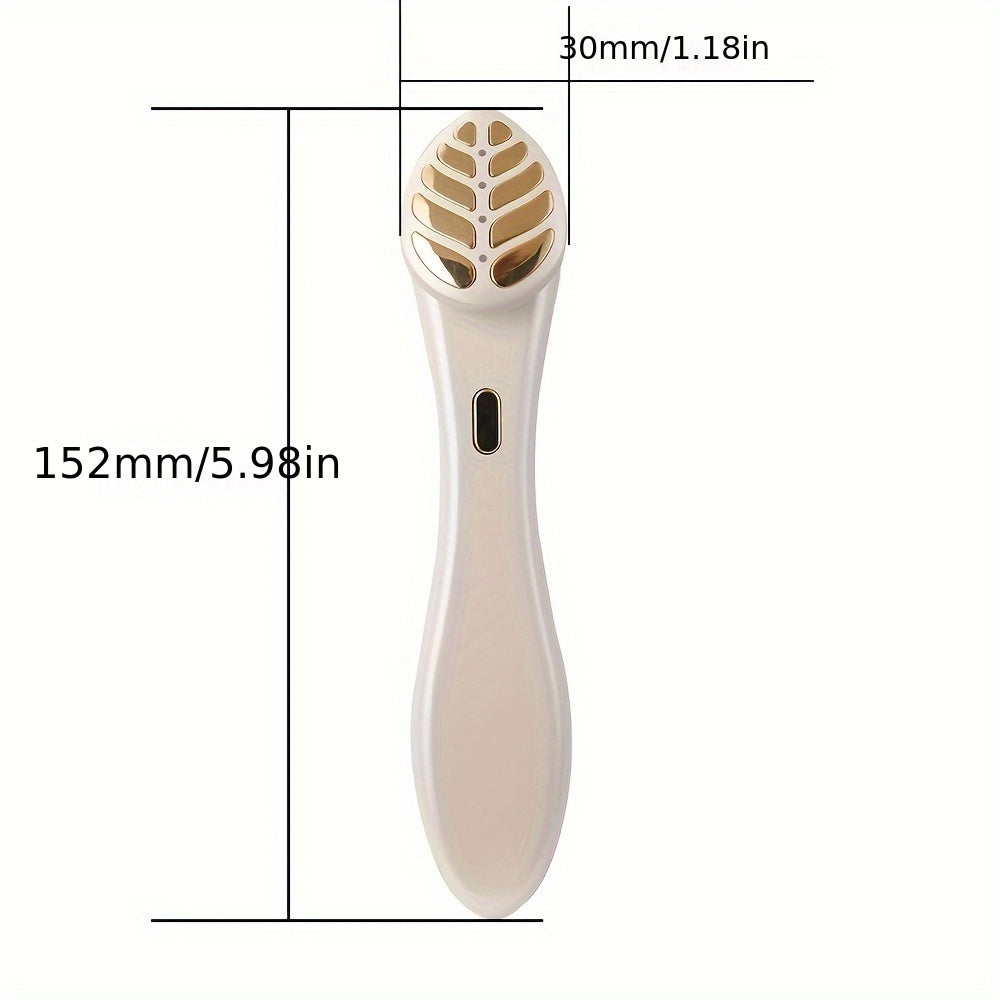 USB Rechargeable Facial and Eye Massage Device for Dark Circles Reduction