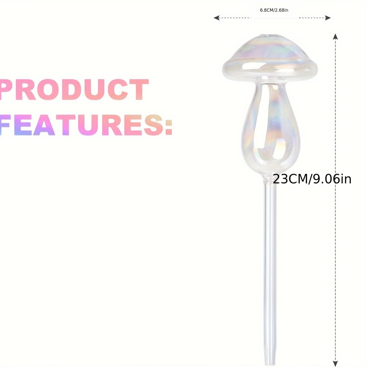 4-упаковка лейки для полива грибов с автоматическим капельным орошением из стекла для садов.