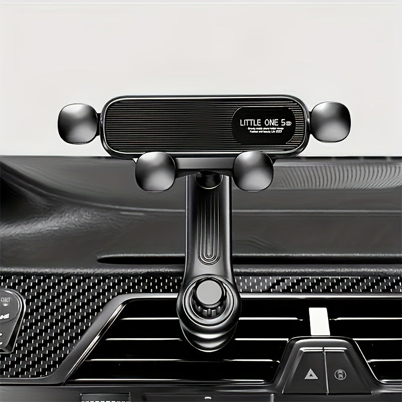 Universal PVC Phone Mount Air Vent Holder Adjustable Clip