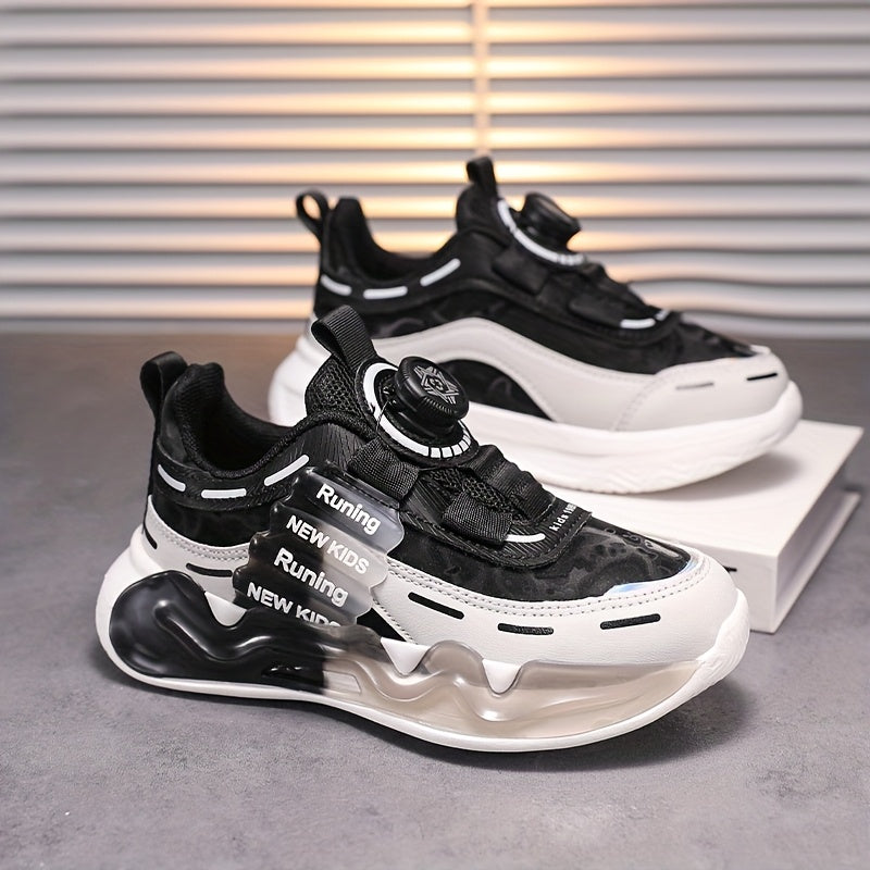 Мужские спортивные кроссовки из микрофибры и синтетической кожи для баскетбола, бега и школы