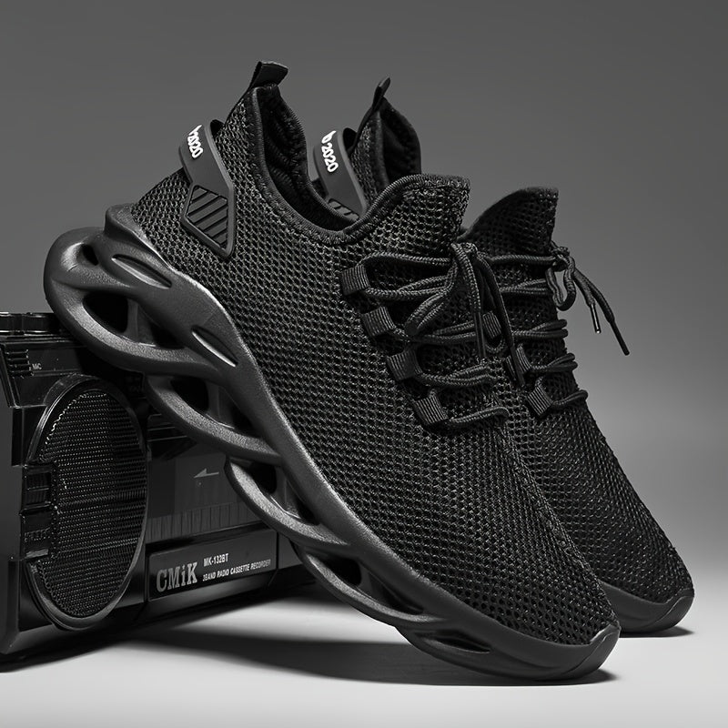 Men's Slip-On Sneakers Breathable Lightweight Mesh Casual Shoes