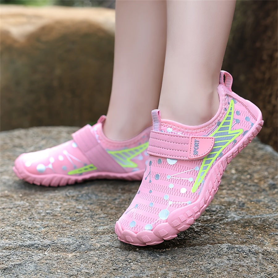 Calcetines de agua para niños unisex, transpirables, de secado rápido y antideslizantes para verano, playa y piscina