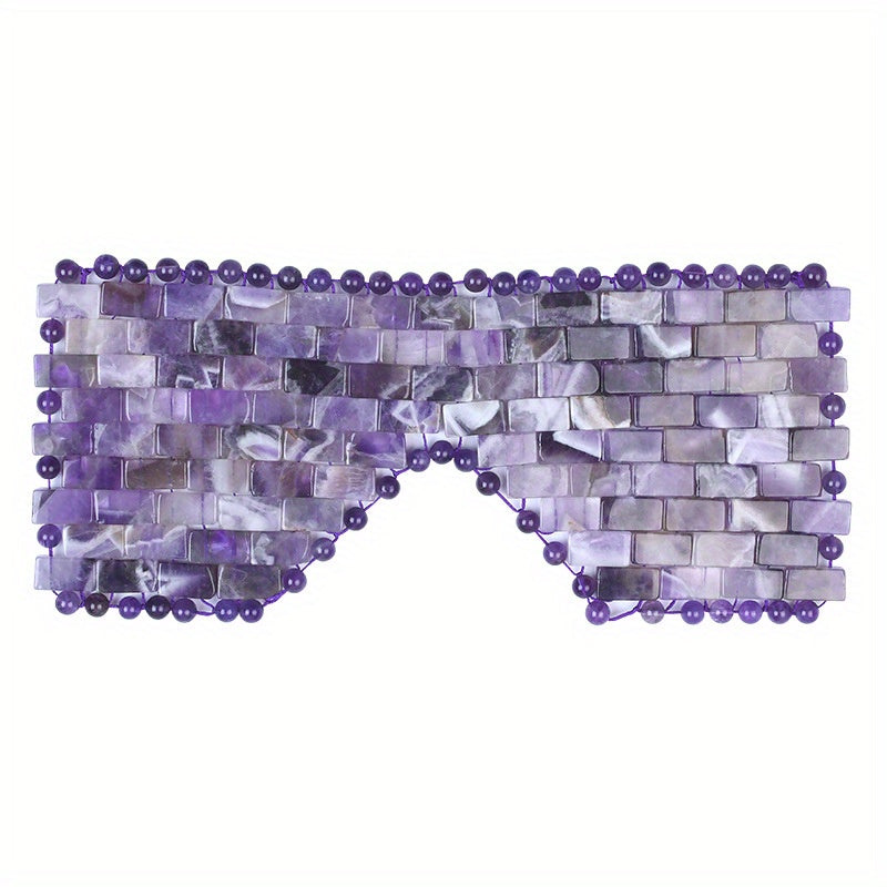 Máscara de cristal para relajación y cuidado de la belleza, masaje facial, regalo