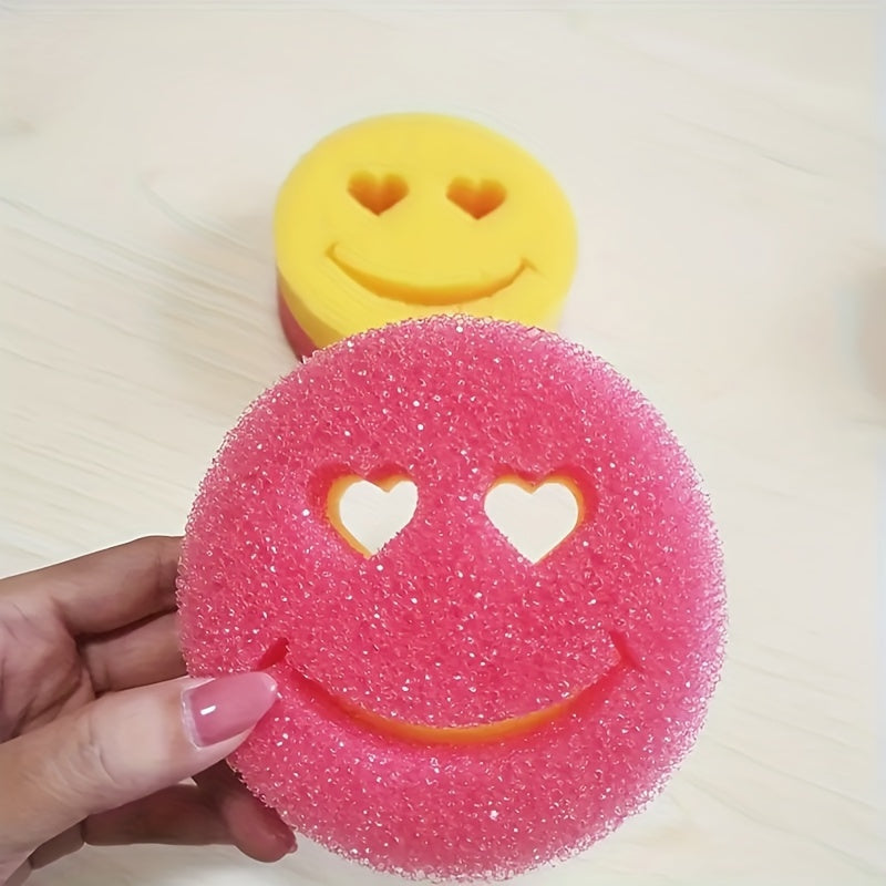 Температурно-чувствительные, прочные губки из ПК, доступные в упаковках по 2, 4, 6 или 8 штук. Подходят для использования на кухне, в ванной, для стекол и в гостиной. Эти губки без царапин идеально подходят для мытья посуды и чистки кастрюль.