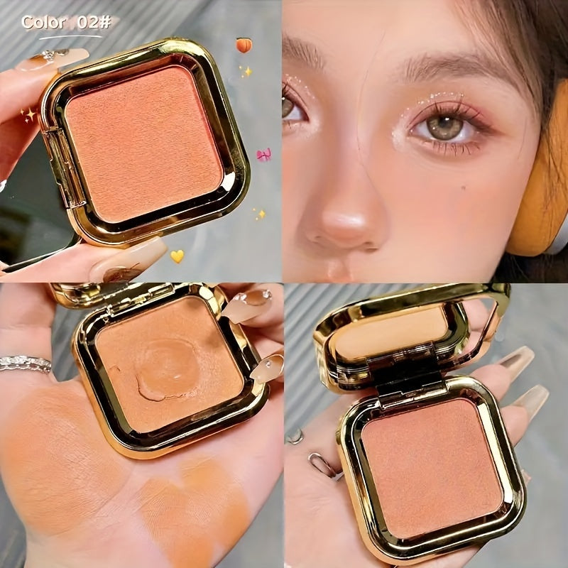 Women Waterproof Shimmering Matte Blush Palette with Natural Finish