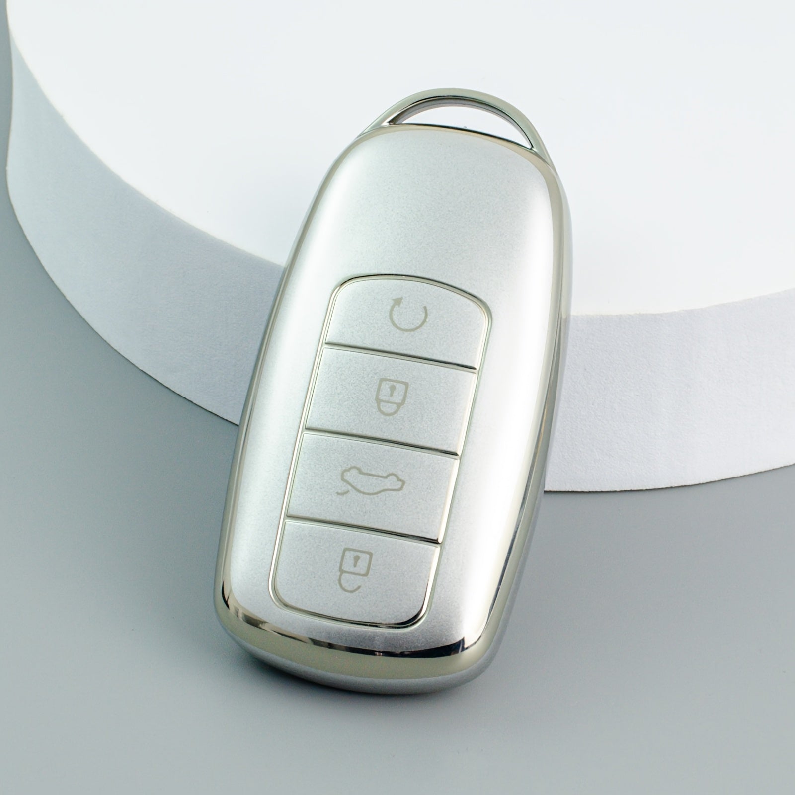 Car Key Fob Cover TPU Shell Key Case for SUV Universal Protector