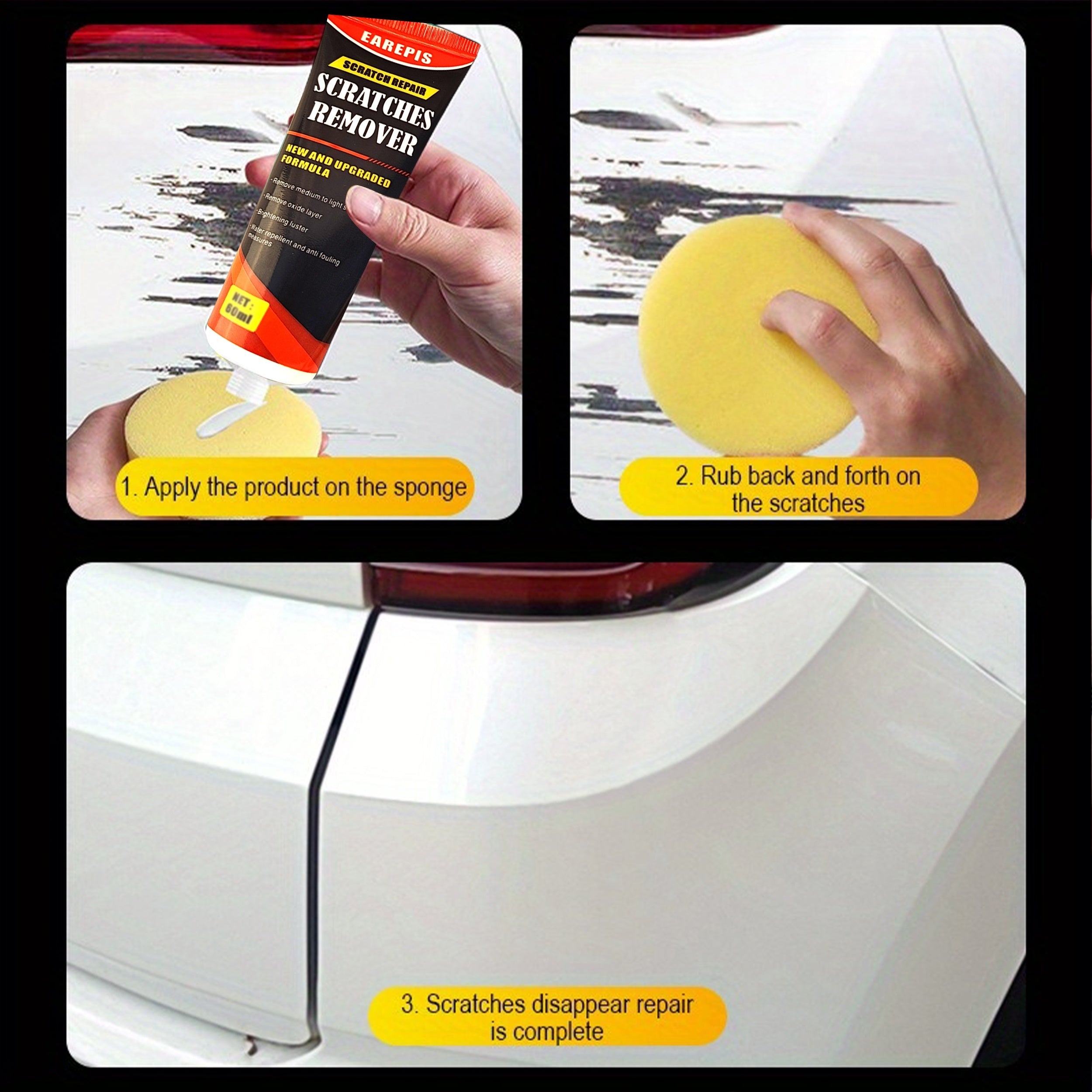 Automotive Scratch Repair Paste Car Paint Touch-Up Deep Scratch Remover