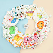 Juego de 3 pantalones de entrenamiento lavables con dibujos animados y patrones de animales para niños pequeños