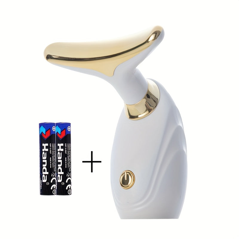 Uyda yuz massaji uchun portativ, ixcham go'zallik asbobi, batareyalar bilan - Lucky Winner