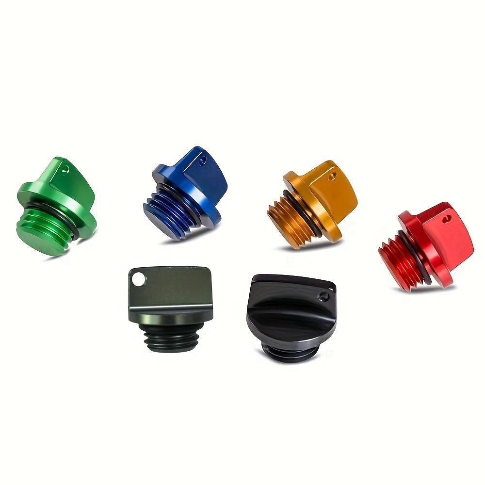 Motorcycle Oil Cap Multi-Color Metal Replacement for Engine Protection