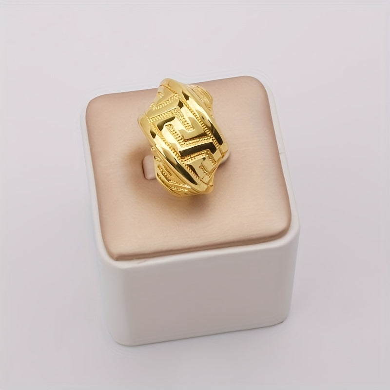 Elegant Middle Eastern Style Jewelry Set Copper Gold Plated for Wedding