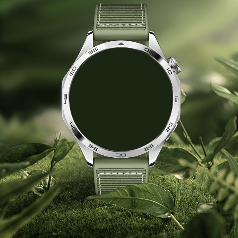 22mm Silicone and Woven Smartwatch Strap for 46mm Watch GT4 4/3 Pro