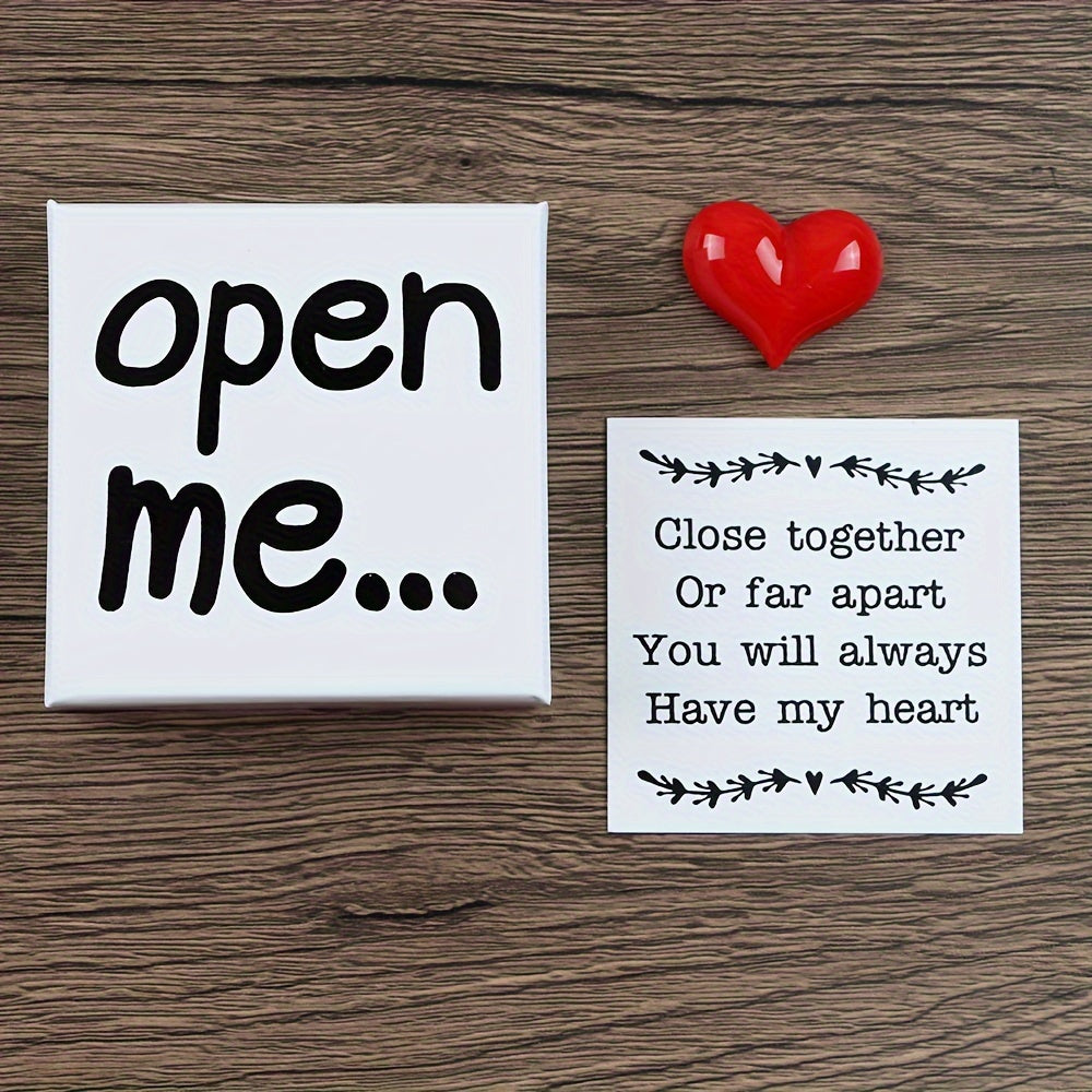 Uzun masofa juftliklari uchun yurak shaklidagi rezin memento, sevgiliga yoki qizga sovgʻa