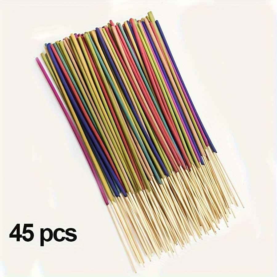 Multi-Scent Aromatherapy Sticks Lavender Rose Lemon Grass Jasmine Long-Lasting Fragrance Air Purification Bulk 45 90 180 pcs