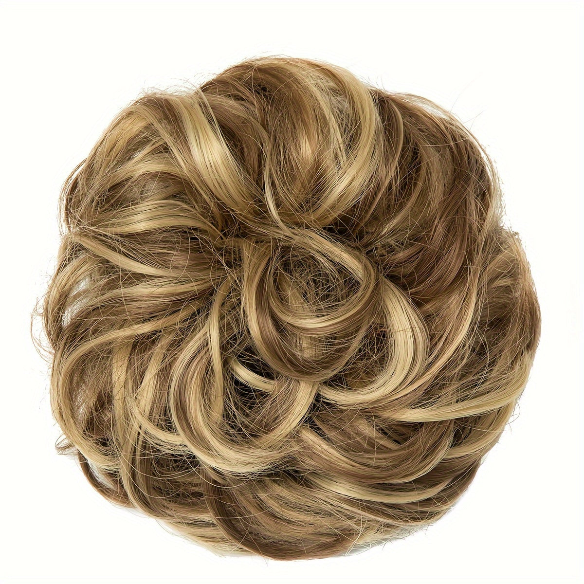 Women's Hair Wig with PET Material, High Gloss, Sewn Connection, 50g