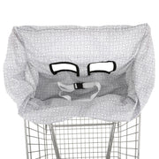 Baby Seat Cushion Waterproof Small Broken Flowers for Shopping Cart and High Chair