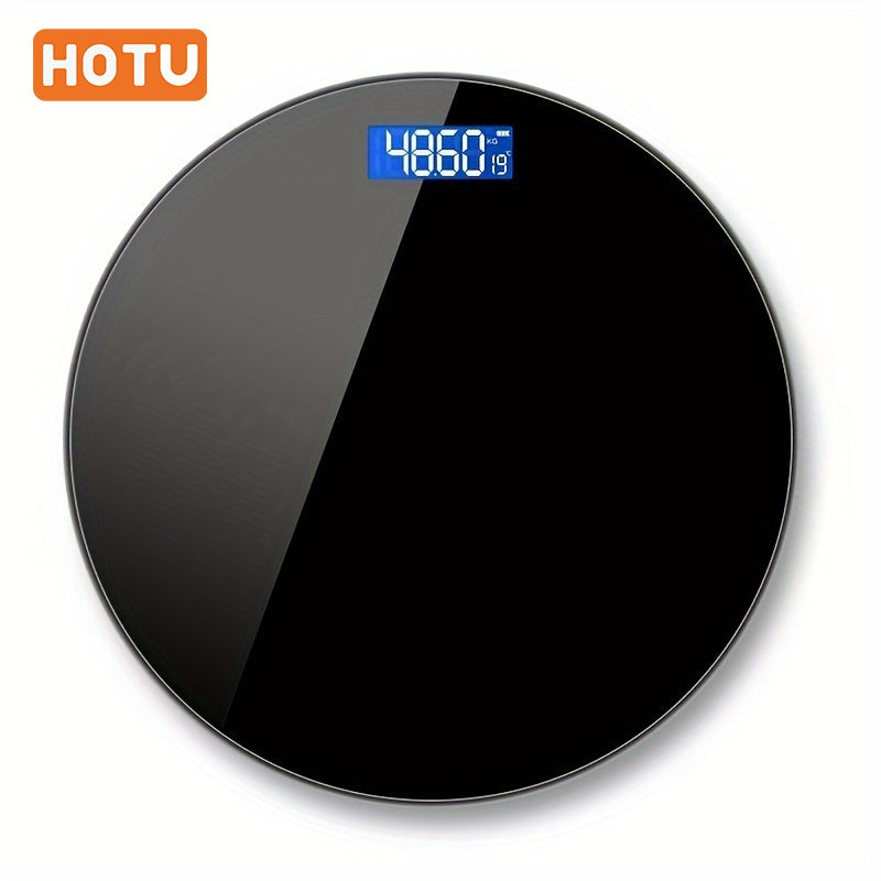 Цифровые напольные весы с LED-дисплеем, точное измерение веса тела, питание от батареи
