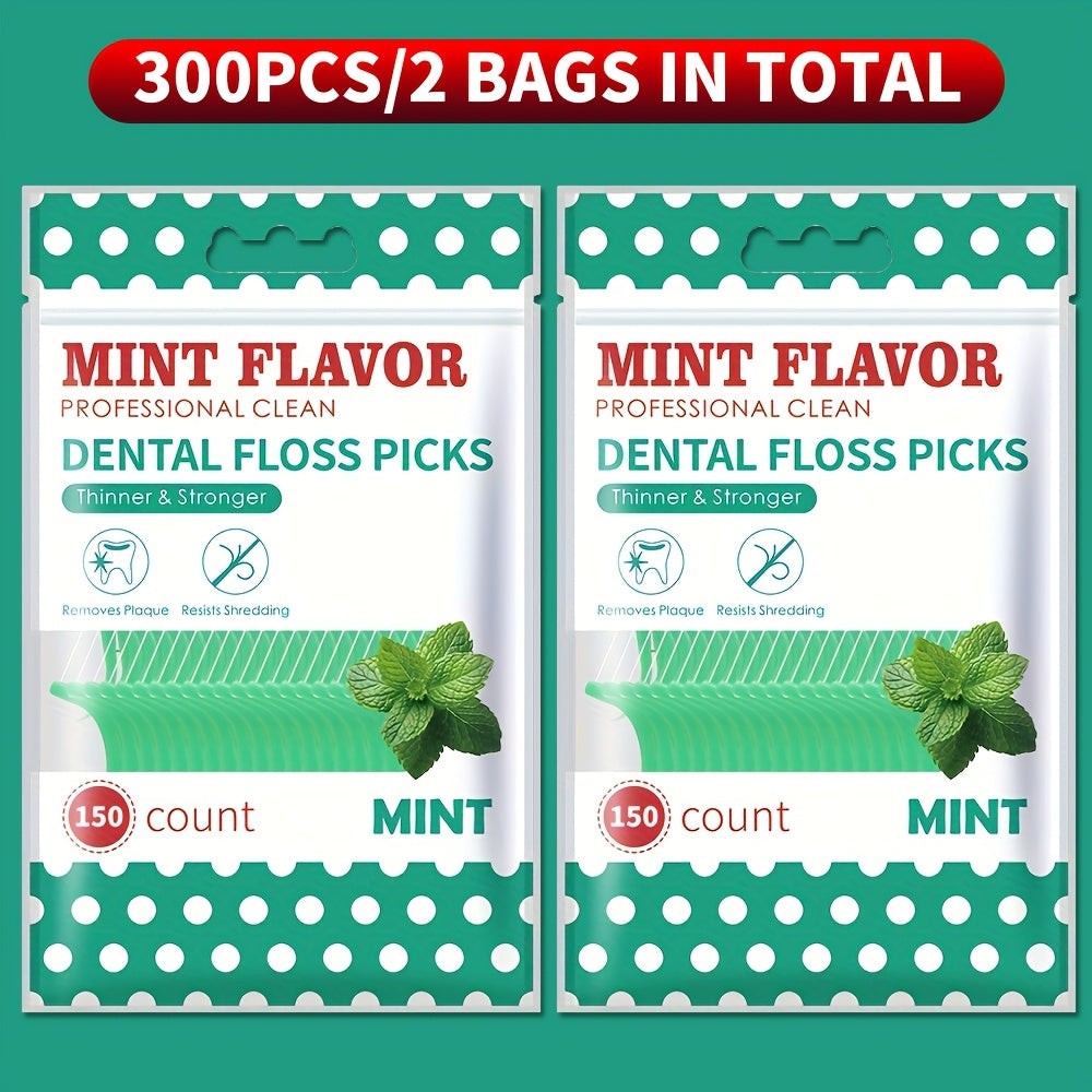 Dental Floss Sticks Mint Flavor 750/300/150/50 Pieces Oral Hygiene