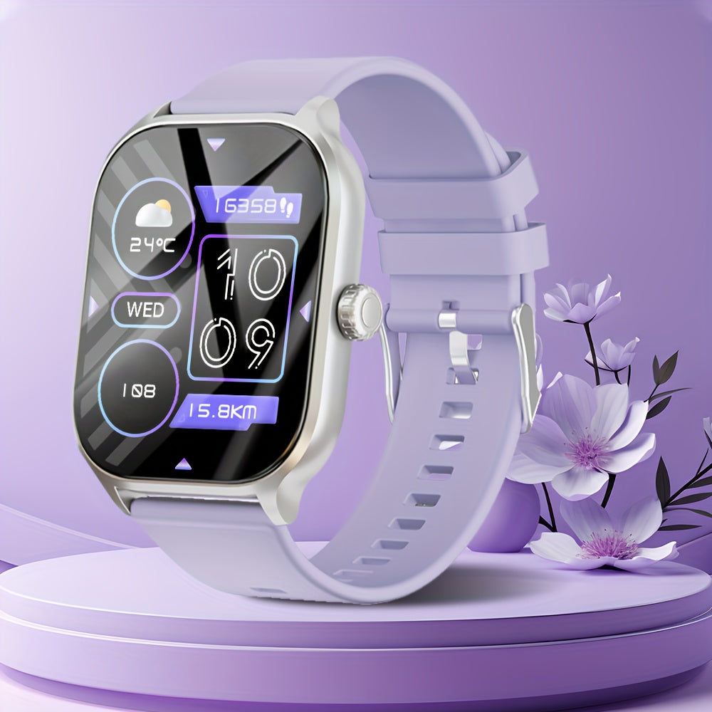 Smartwatch for Men and Women 5.11cm Touch Screen Fitness Tracker 100+ Sports Modes Wireless 5.3 Call and Text Alerts Compatible with Android and iPhone