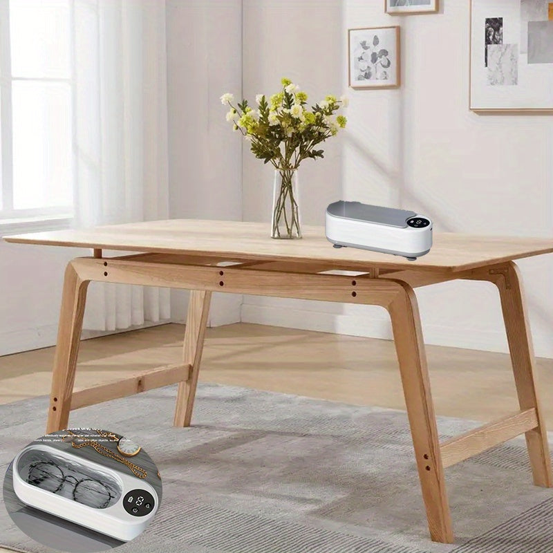 Rechargeable Glass Cleaner with 200mAh Battery USB Charging for Glasses Jewelry Watches