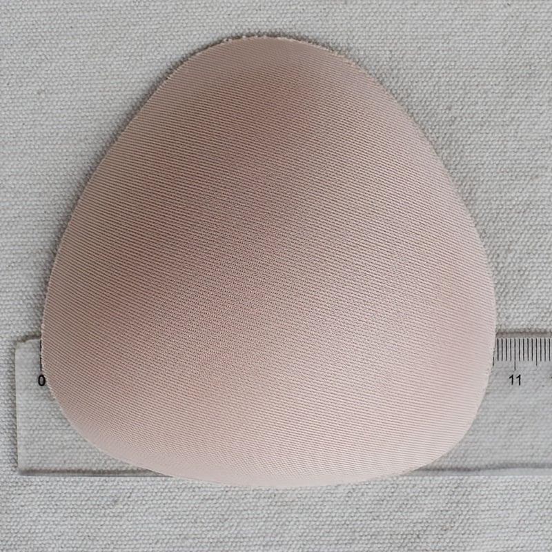 2 Pairs Heart-Shaped Sponge Bra Inserts Removable Washable Cup Enhancers for Bikinis Tops Bras