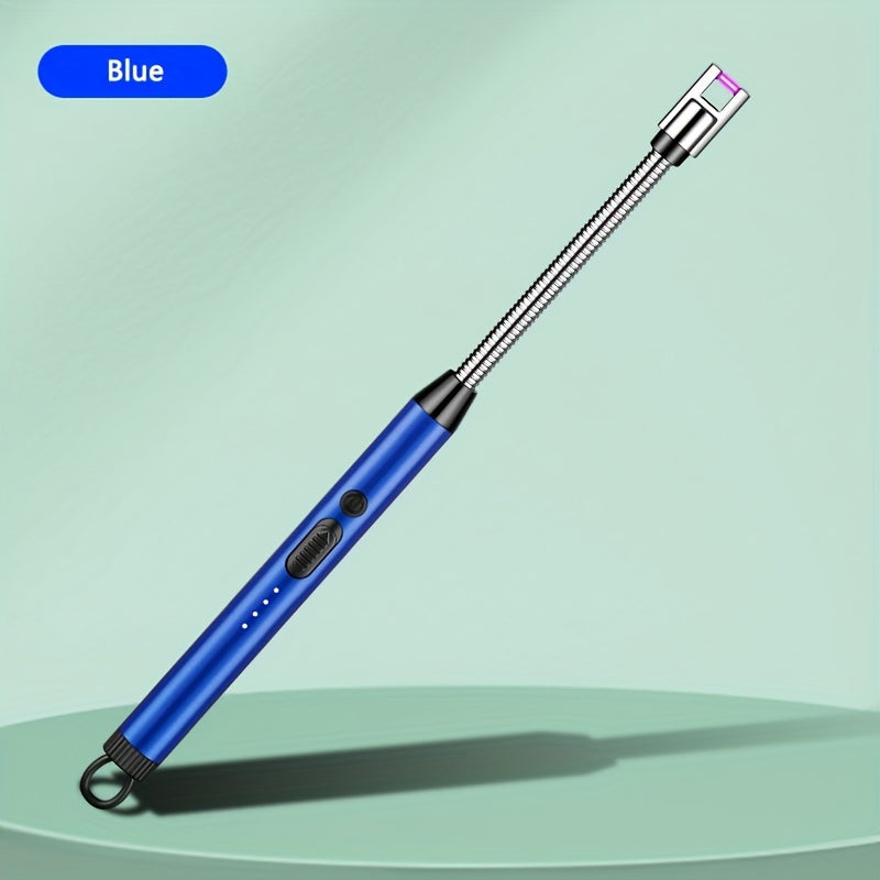 Rechargeable USB Arc Lighter Windproof Candle Camping Outdoor Kitchen Gift