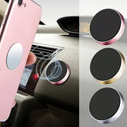 Mini Car Phone Holder Magnetic Suction Cup Dashboard Vent Mount