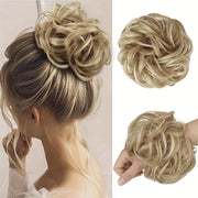 Women's Synthetic Curly Hair Bun Extentions for Thin Hair