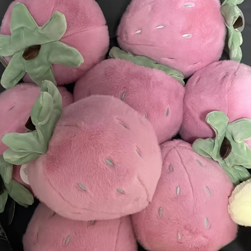 Peluche de fresa rellena para niños y eventos familiares Muñeca de peluche suave Fruta Regalo