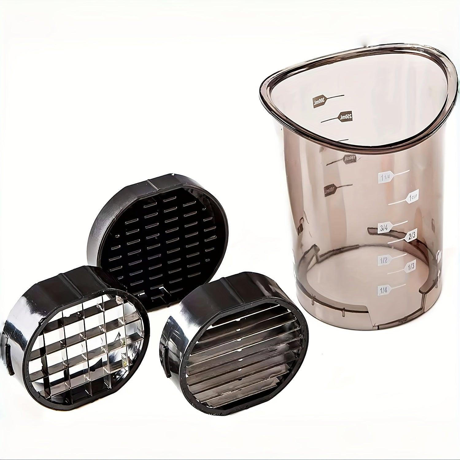 3-in-1 Manual Food Slicer and Chopper for Salads and Stir Frys