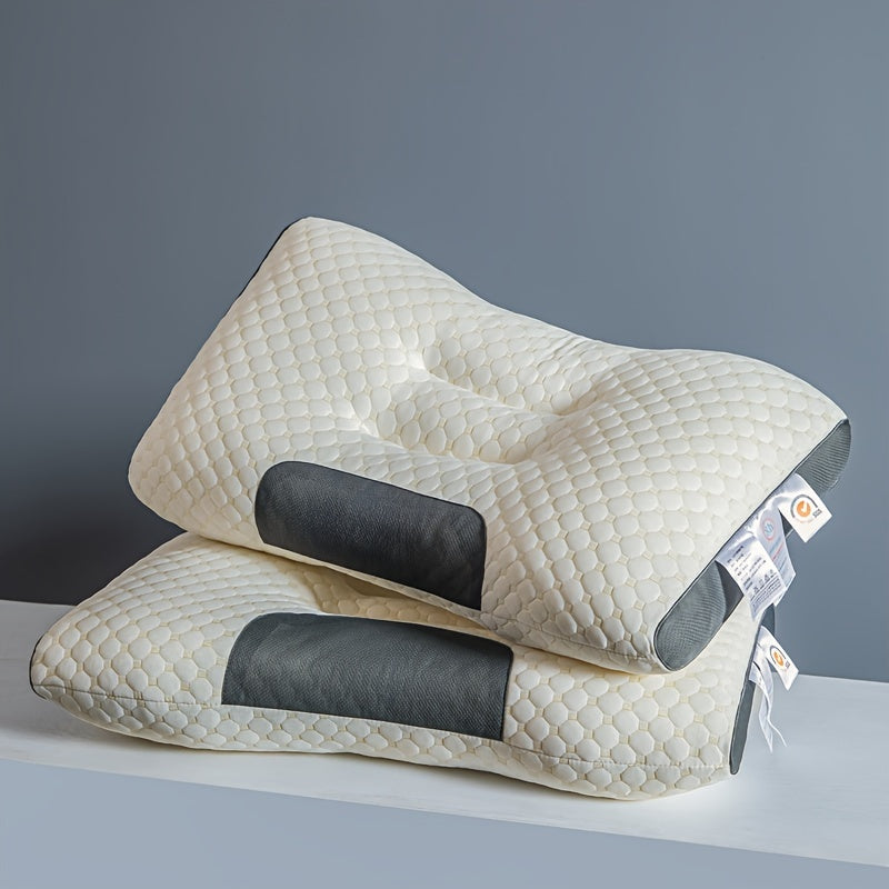 "Bo'yin qo'llab-quvvatlovchi ipdan to'qilgan ingichka yostiq, uyqu massaji yostiq yadro, namni so'rib oluvchi nafas oladigan yostiq, yashash xonasi yoki yotoqxona uchun uy dekoratsiyasi uchun mukammal"