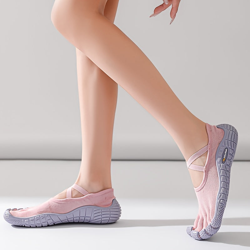 Women's Mint Green Slip-On Water Shoes Breathable Non-Slip For Yoga and Sports