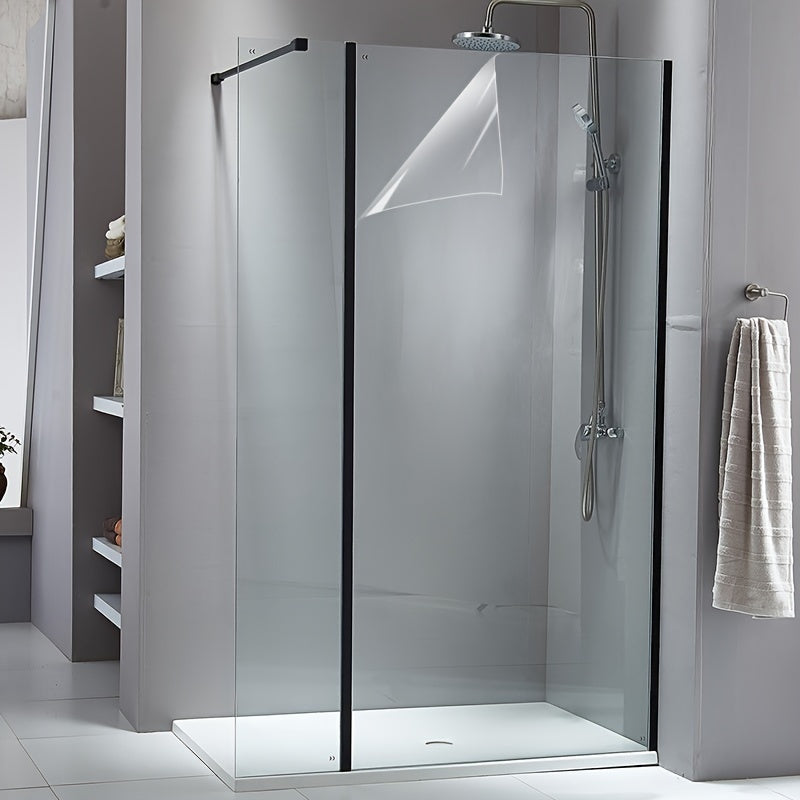 PVC Safety Glass Film 2Mil Explosion-Proof Self-Adhesive for Windows and Shower Doors