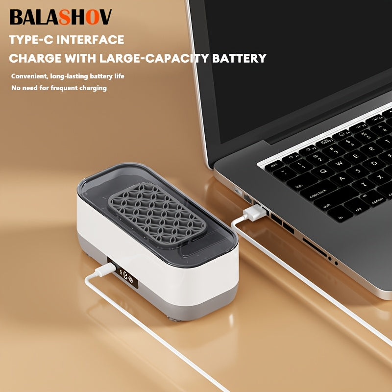 Electric Makeup Brush Cleaner High Frequency Vibration for Brushes and Small Items