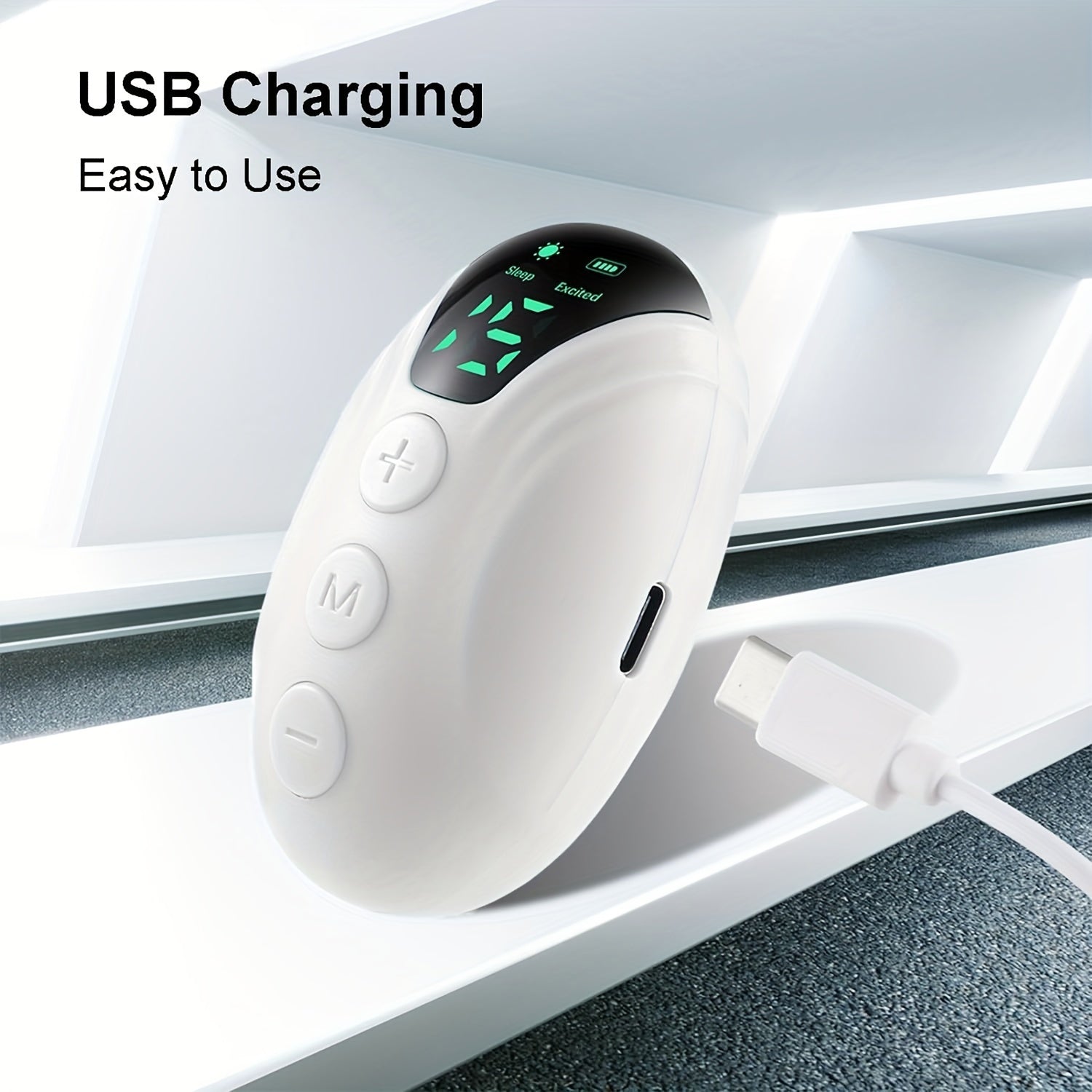 Handheld Sleep Aid Device with USB Rechargeable for Tranquil Night's Sleep