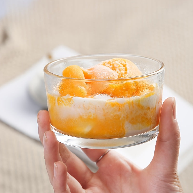 Har qanday tadbir uchun 3 o'lchamda ko'p maqsadli shaffof shisha desert idishlari, yogurt, murabbo va boshqa desertlar uchun mos. Faqat qo'lda yuvish. Qayta ishlatiladigan va qayta tiklanadigan.