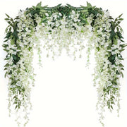 Artificial Wisteria Garland 173.74cm for Wedding and Home Decor Set of 3