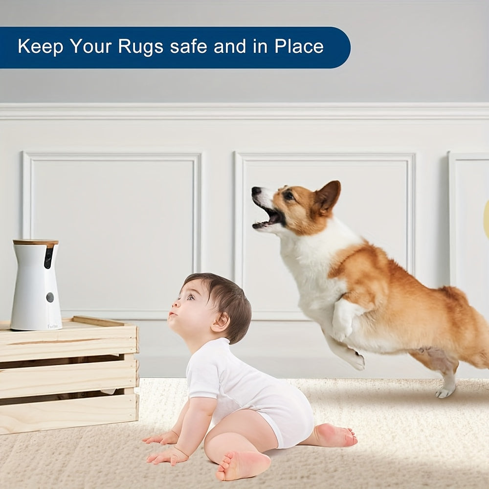 Non-Slip PVC Rug Gripper Pads for Hardwood Floors and Area Rugs