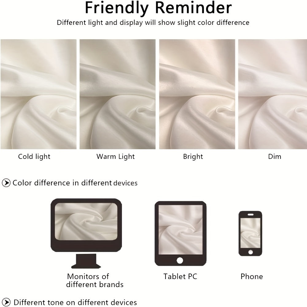 Silk Pillowcase for Hair and Skin 19mm Double-Sided Champagne Colored