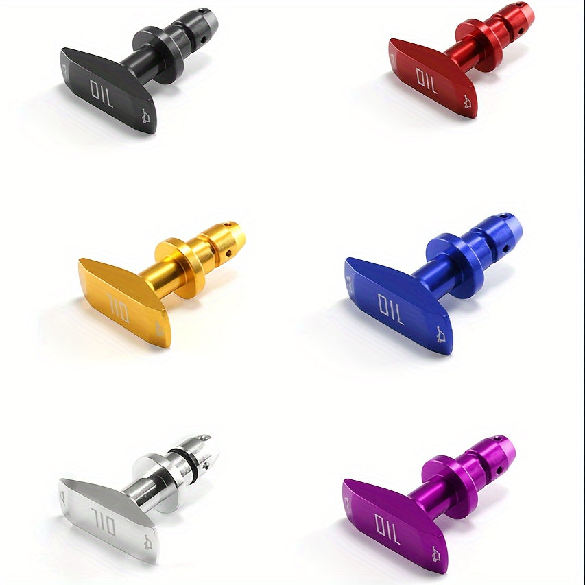 Universal alyuminiy qotishma avtomobil moyi dipstikini tortish tutqichining o‘rniga