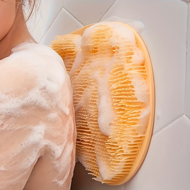 Exfoliante de silicona para pies y espalda con ventosas para limpieza profunda y masaje