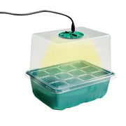 Kit de propagación de plántulas con luz de crecimiento de 8 núcleos y control de iluminación de 24 horas