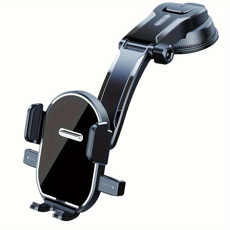 360° Rotating Car Phone Holder with Suction Cup Mount Durable ABS Material