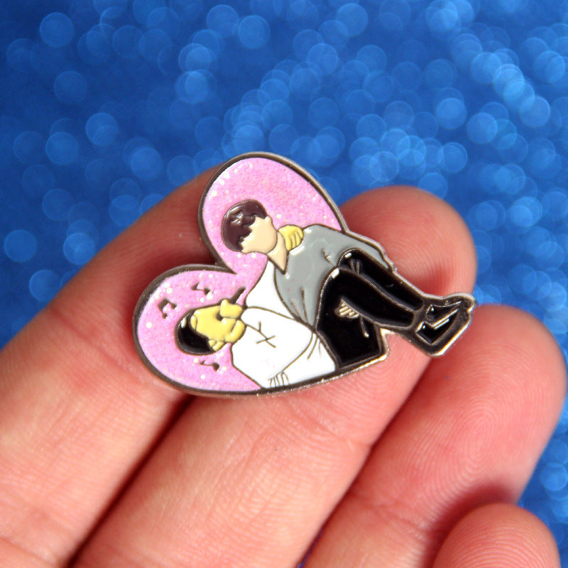 Enamel Pin Accessories for Backpacks Hats and Bags Alloy Kpop Lapel Pin Brooch Gift