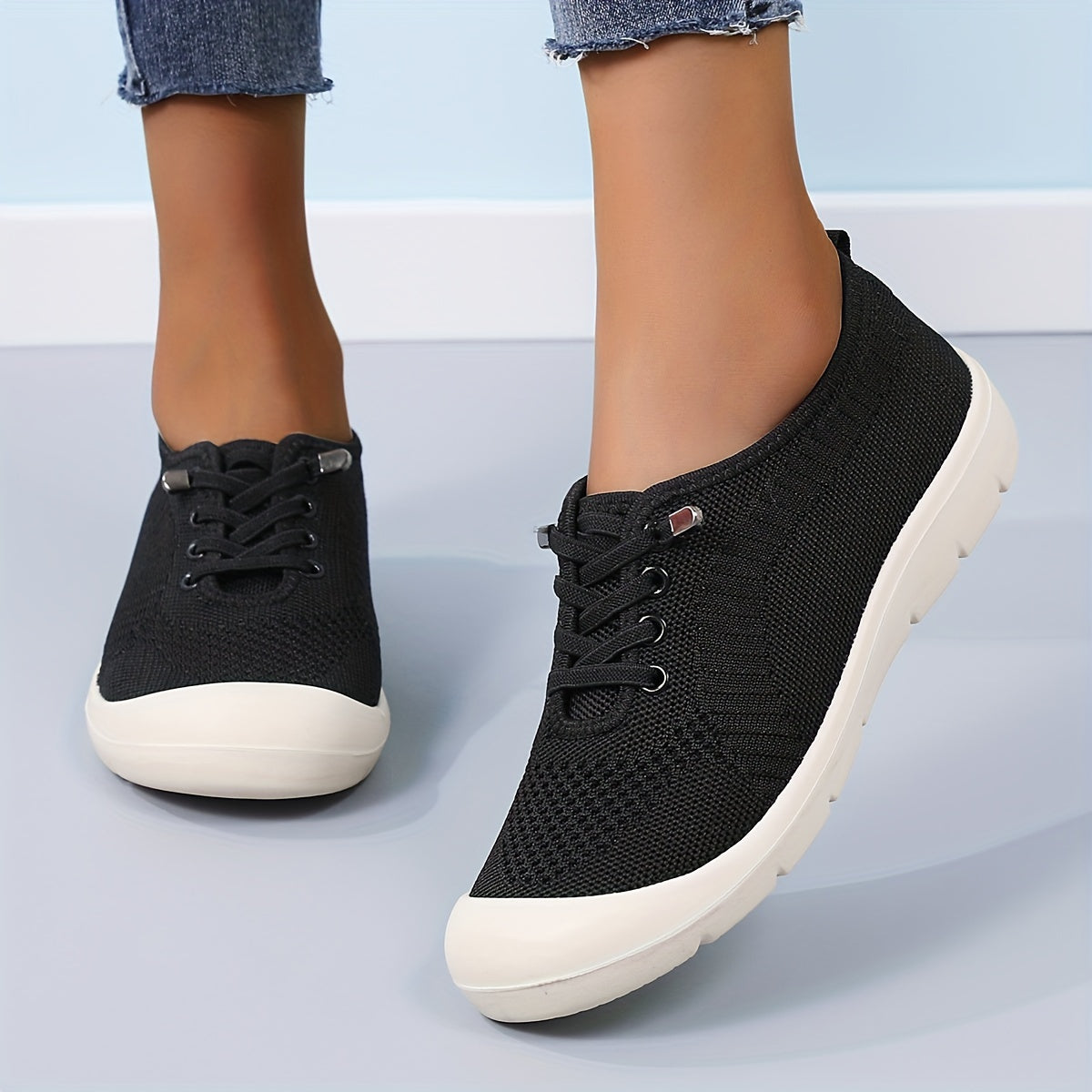 Zapatos planos casuales para mujer, ligeros y cómodos, calzado de otoño