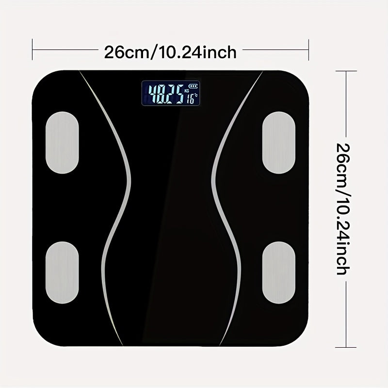 Электронные напольные весы 1 шт. Монитор веса тела с подключением к телефону